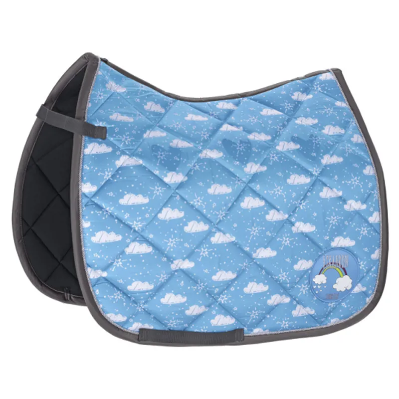 Eskadron Glossy Saddlecloth Young Stars SS20 - Peacock Blue